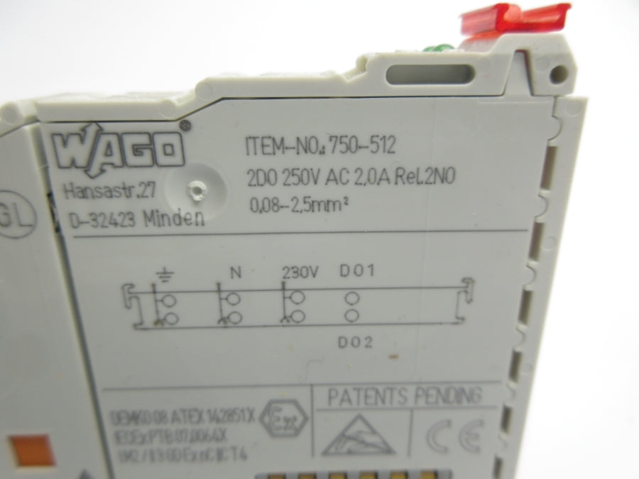 WAGO 750-512 250VAC 2.0A NSNP