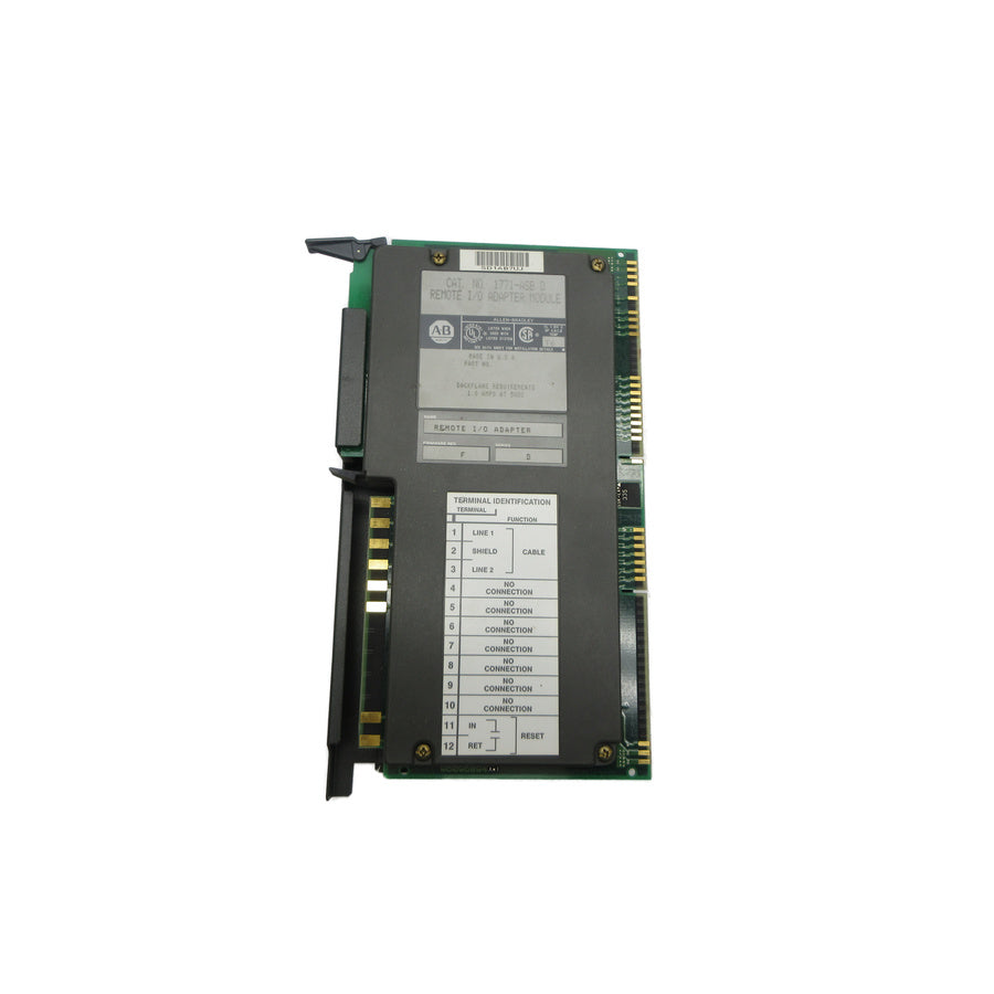 ALLEN BRADLEY 1771-ASB SER. D F/W F UNMP