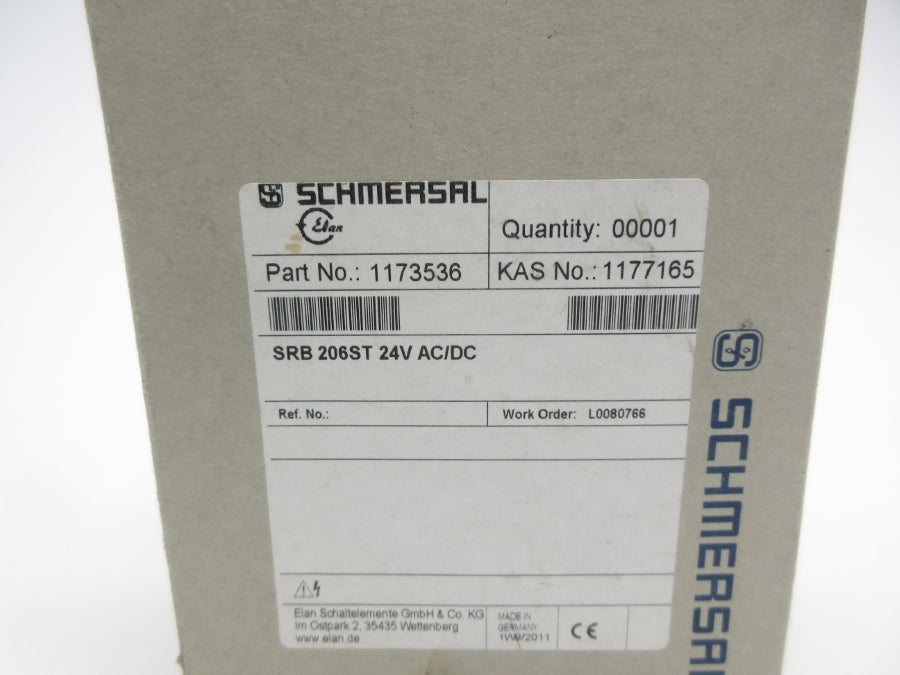 SCHMERSAL 1173536 SRB206ST24VAC/DC NSMP