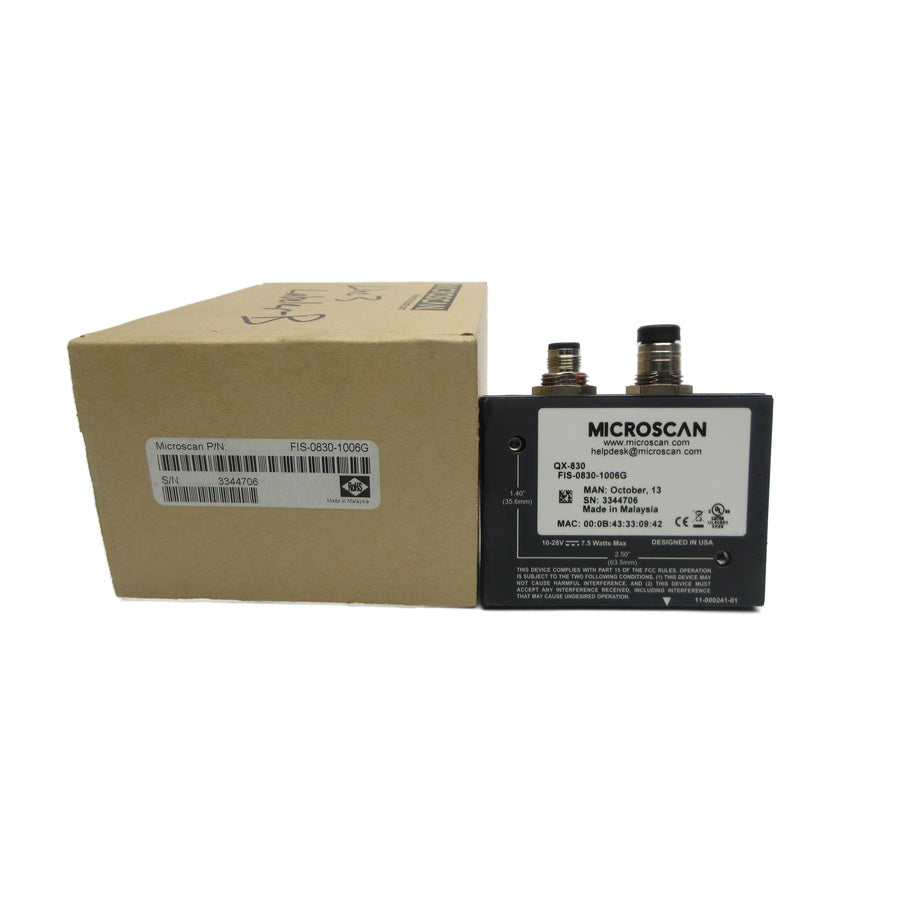 MICROSCAN FIS-0830-1006G 10-28V NSMP