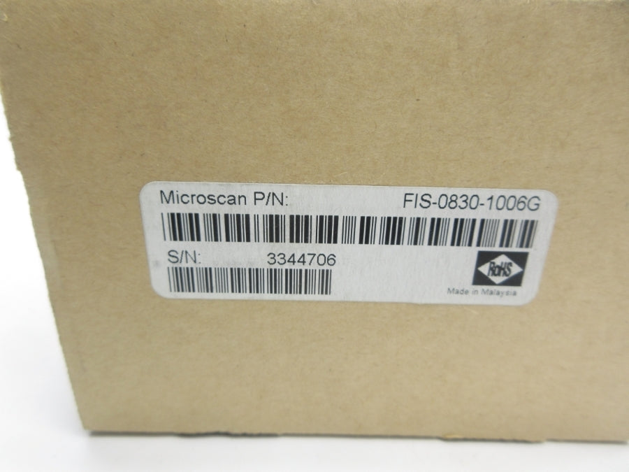 MICROSCAN FIS-0830-1006G 10-28V NSMP