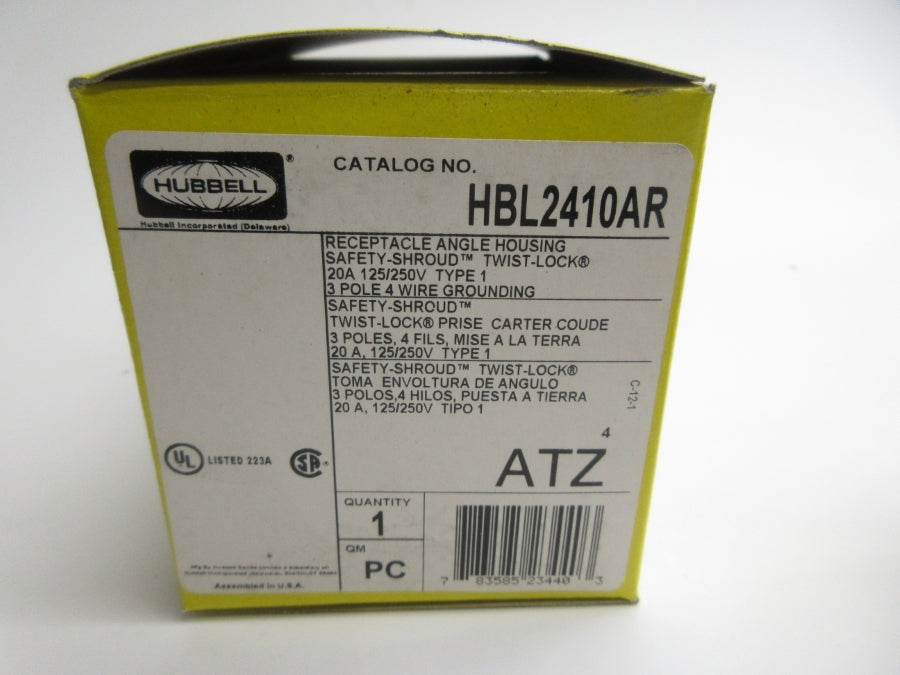 HUBBELL HBL2410AR 125/250V 20A NSMP