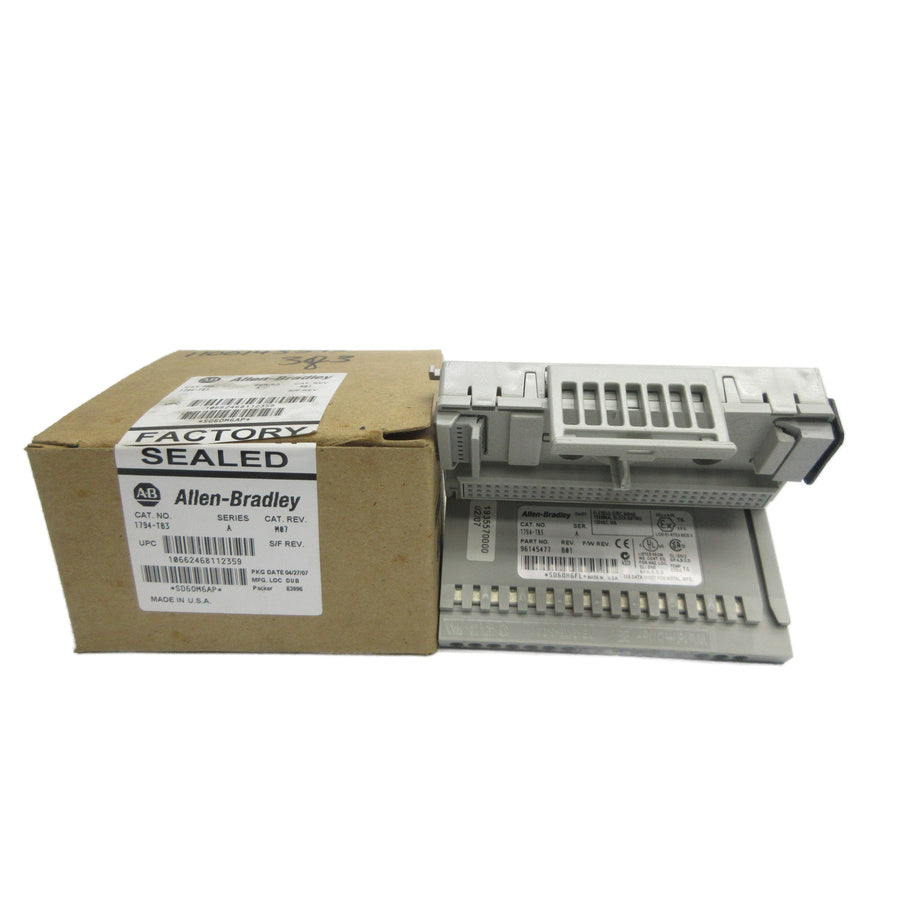 ALLEN BRADLEY 1794-TB3 SER. A 120VAC 10A REV. B01 NSMP