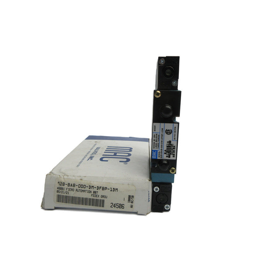MAC 92B-BAB-000-DM-DFBP-1DM 24VDC 120PSI NSMP