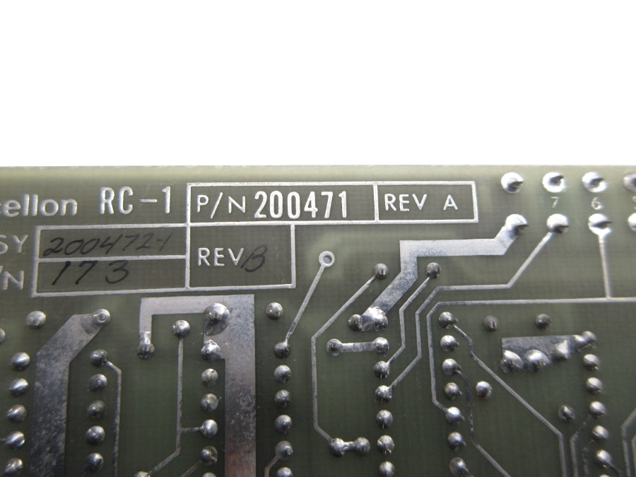 EXCELLON 200471 REV. A UNMP