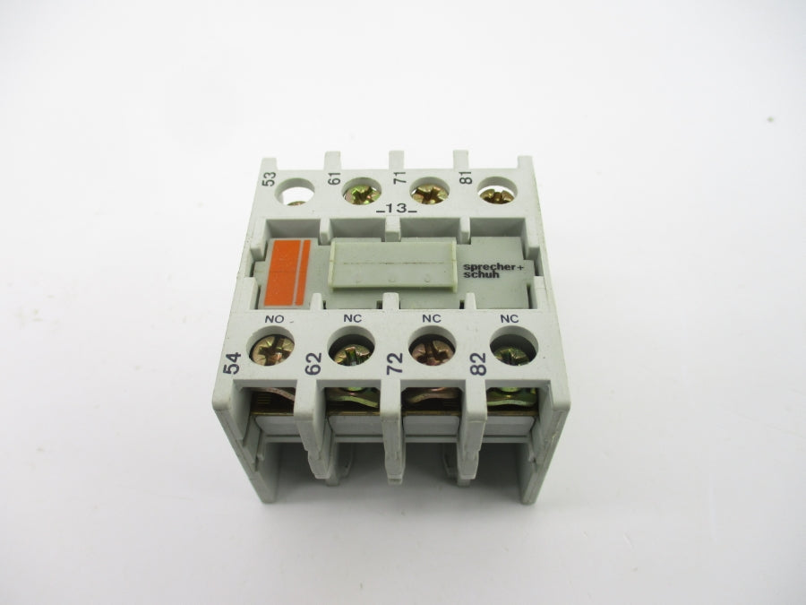 SPRECHER+SCHUH CS3-P-13 600VAC 10A NSNP