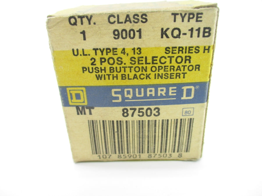 SQUARE D 9001KQ-11B SER. H NSMP