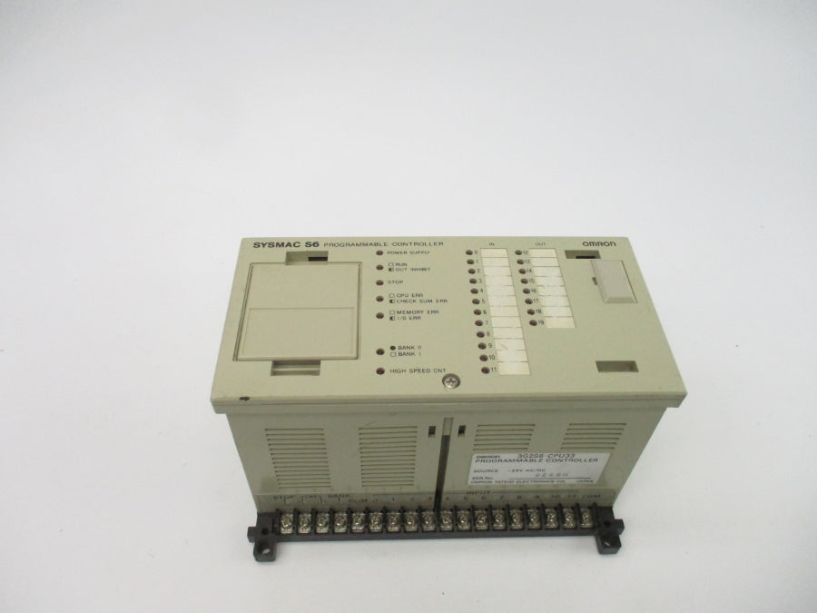 OMRON 3G2S6-CPU33 24VAC/DC UNMP