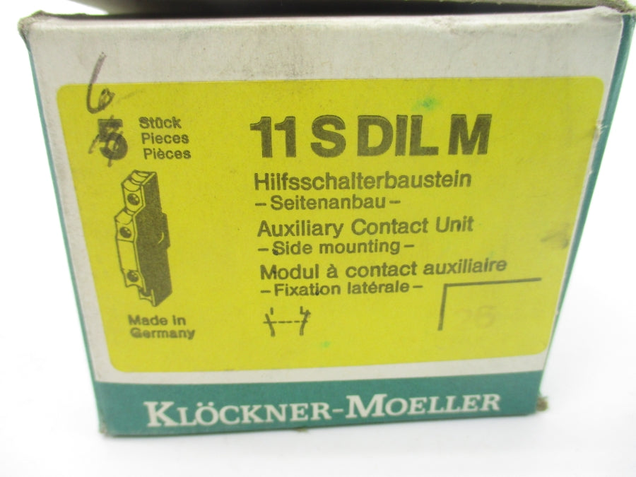 KLOCKNER MOELLER 11SDILM 600VAC 15A (PKG OF 6) NSMP
