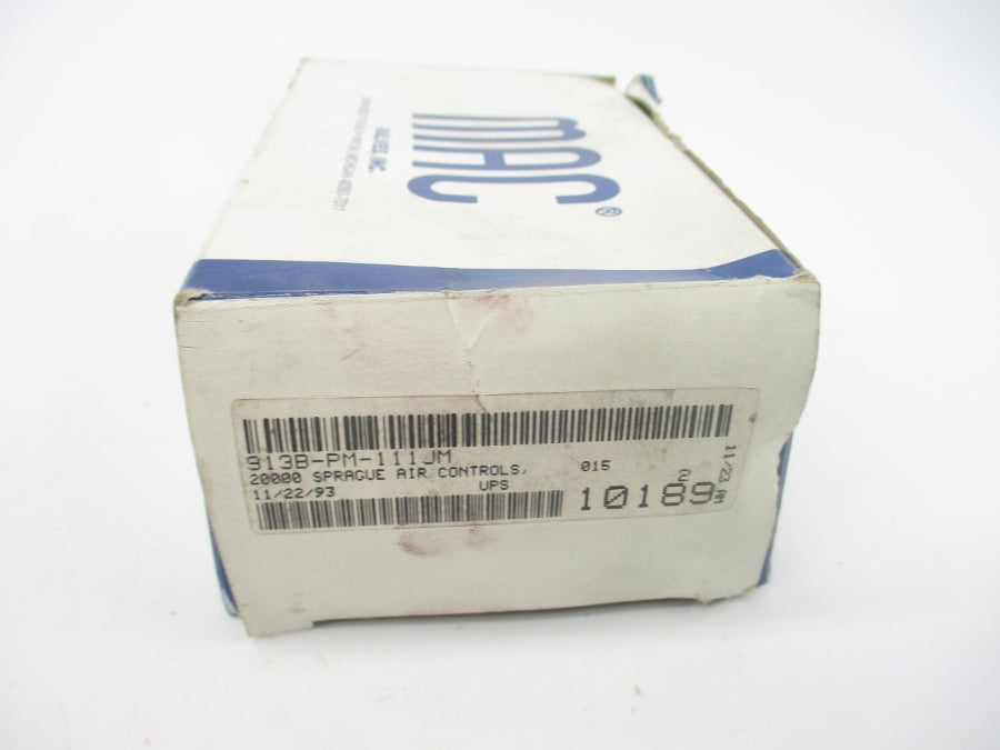 MAC 913B-PM-111JM 110/120V 25-150PSI NSMP