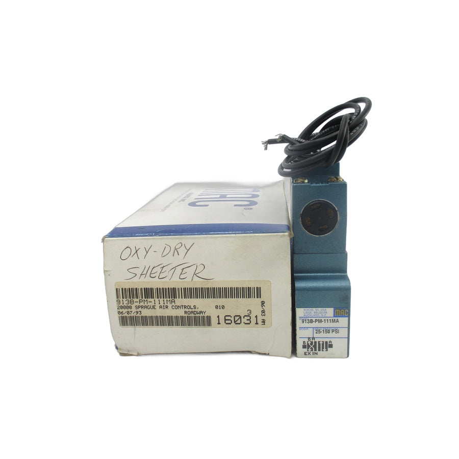 MAC 9138-PM-111MA 110/120V 25-150PSI NSMP