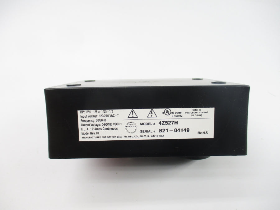 DAYTON 4Z527H 120/240VAC 2A NSMP