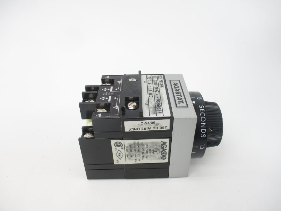 AGASTAT 7012AC 120V 1.5-15S NSMP