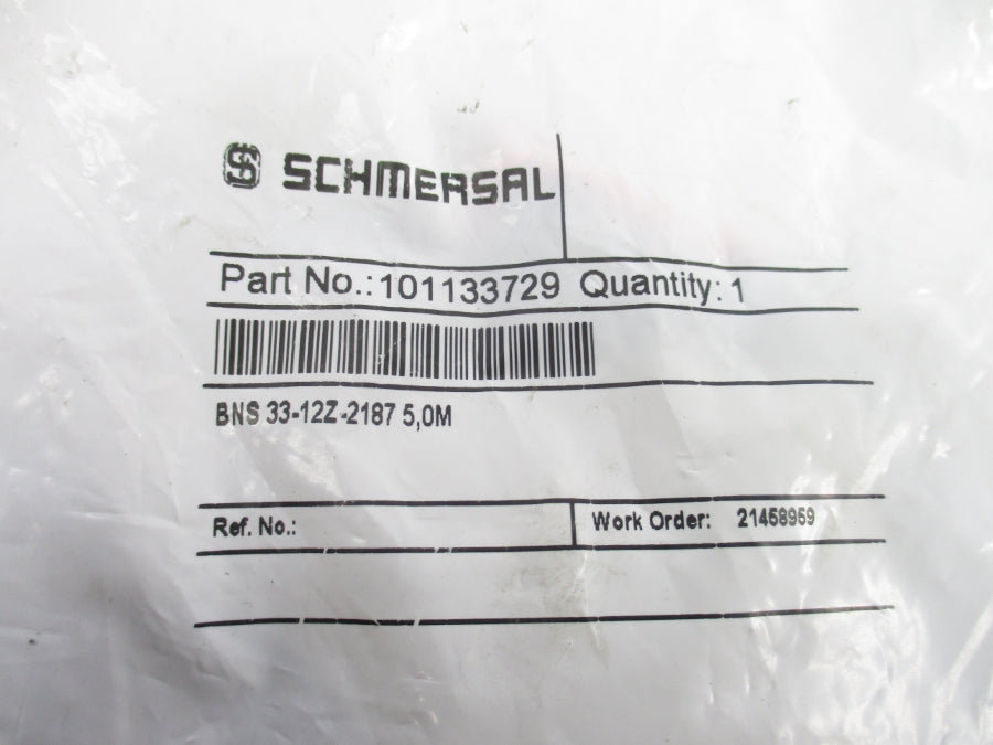 SCHMERSAL BNS33-12Z-21875.0M 101133729 NSMP