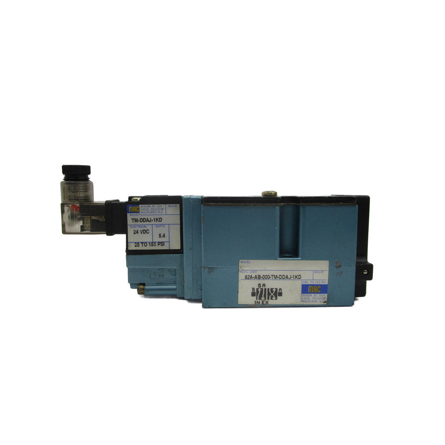 MAC 82A-AB-000-TM-DDAJ-1KD 24VDC 150PSI NSNP
