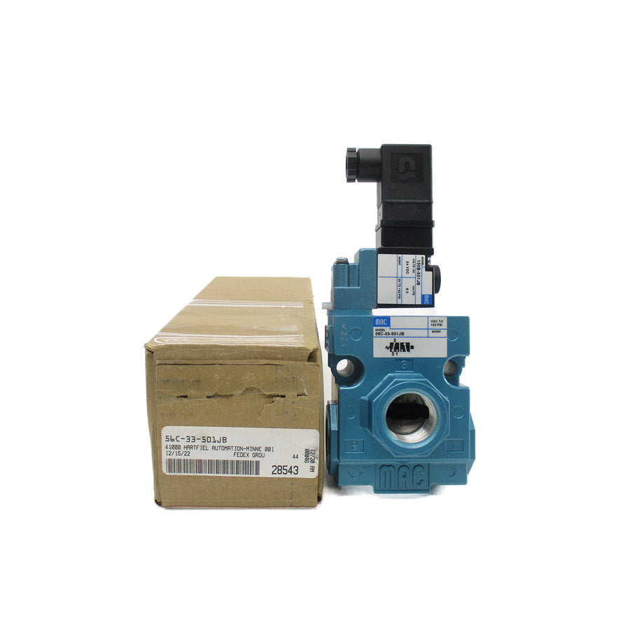 MAC 56C-33-501JB 24VDC 25-150PSI NSMP