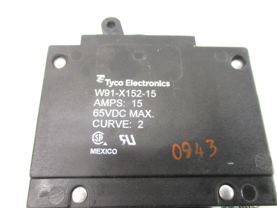 TYCO ELECTRONICS W91-X152-15 65VDC 15A NSNP