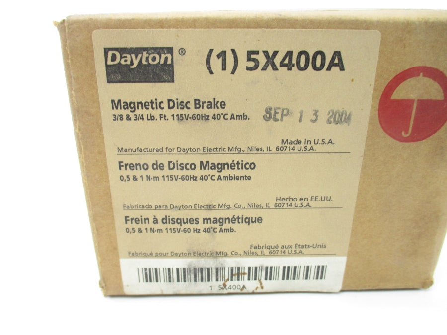 DAYTON 5X400A 115V .16A NSMP