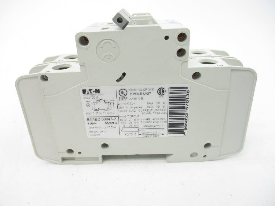 EATON WMZT2D10 277V 10A NSMP