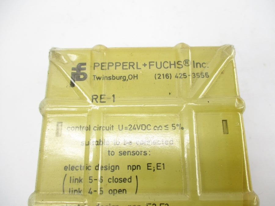 PEPPERL+FUCHS RE-1 00356 120VAC NSMP