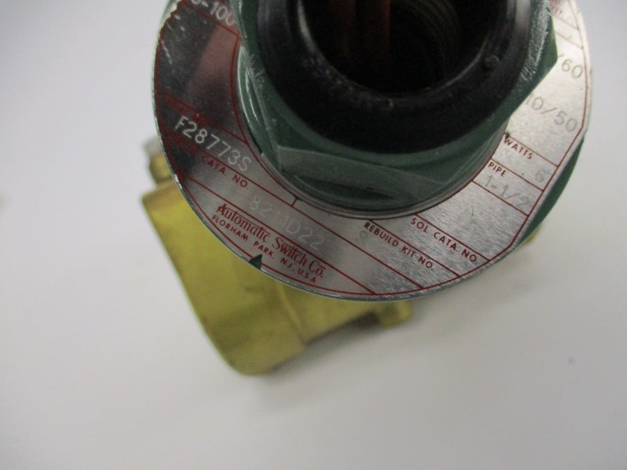 ASCO 8211D22 110/120V 5-125PSI 1-1/2" NSNP