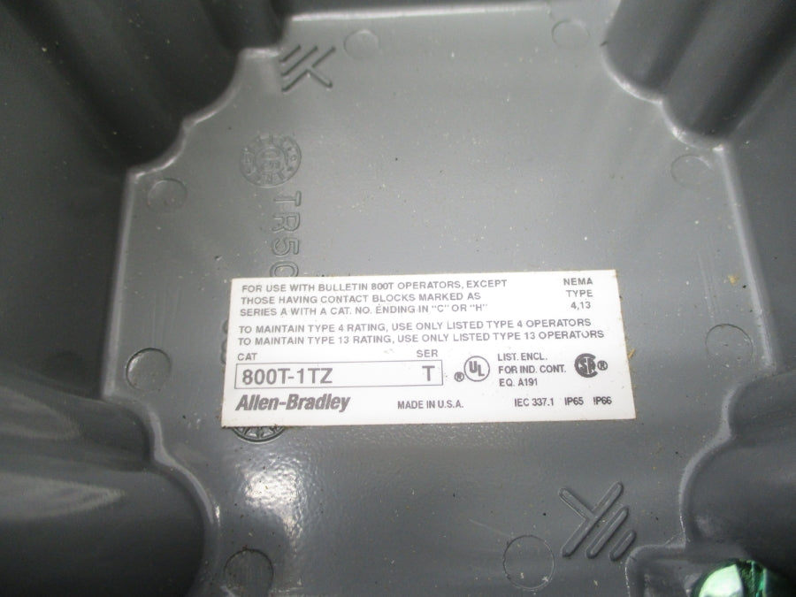 ALLEN BRADLEY 800T-1TZ SER. T NSNP
