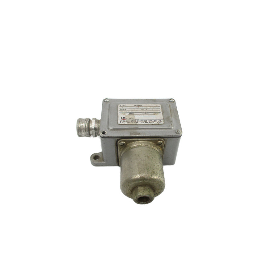 UNITED ELECTRIC J6X142-M-15021 125/250V 15A 0-18PSI UNMP