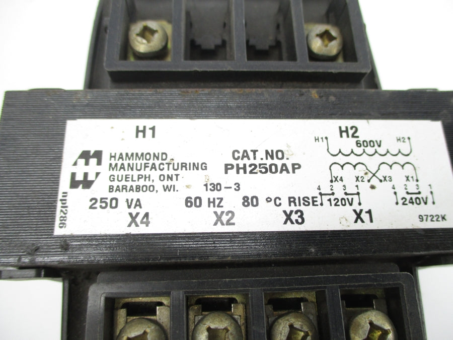HAMMOND MANUFACTURING PH250AP 600V UNMP
