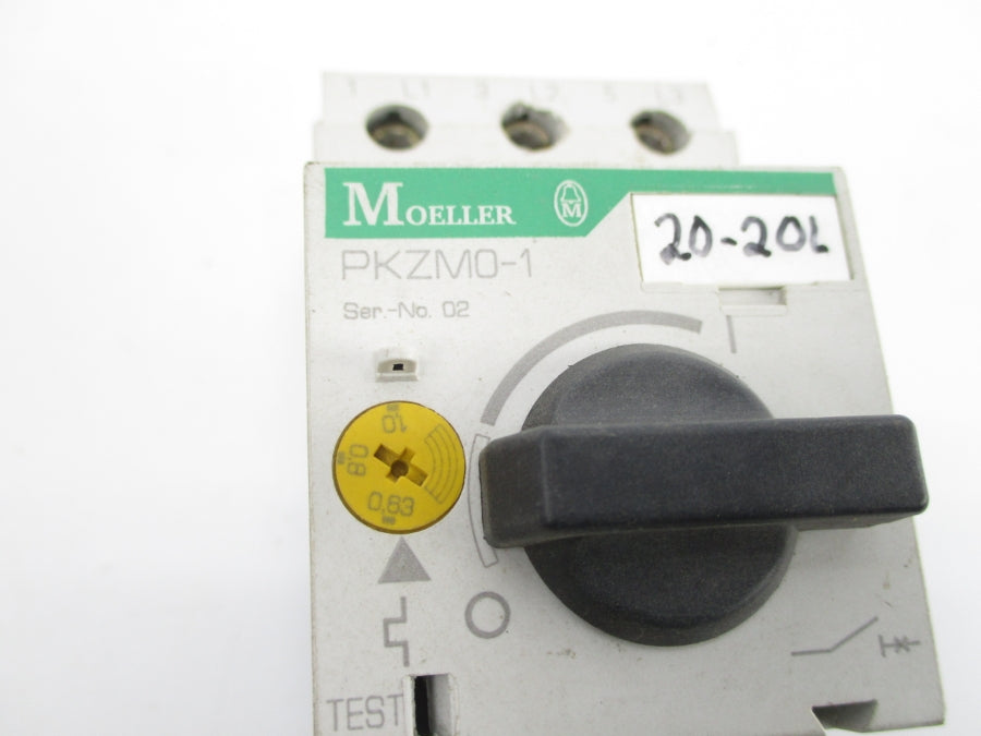 KLOCKNER MOELLER PKZM0-1 600VAC 0.63-1.0A UNMP