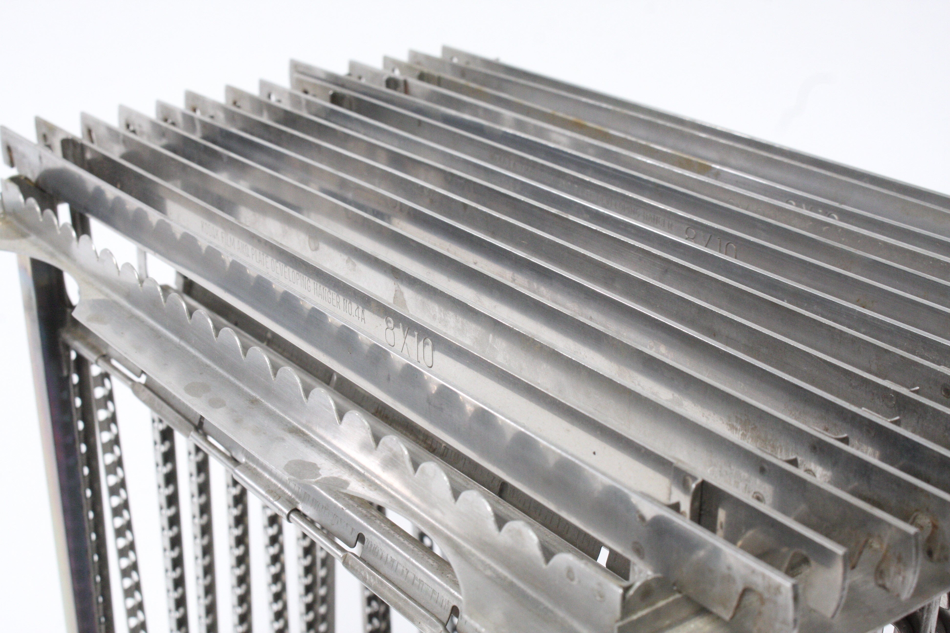Kodak #4A Film Hangers with Drying Rack for 8x10 Film (set of 14)