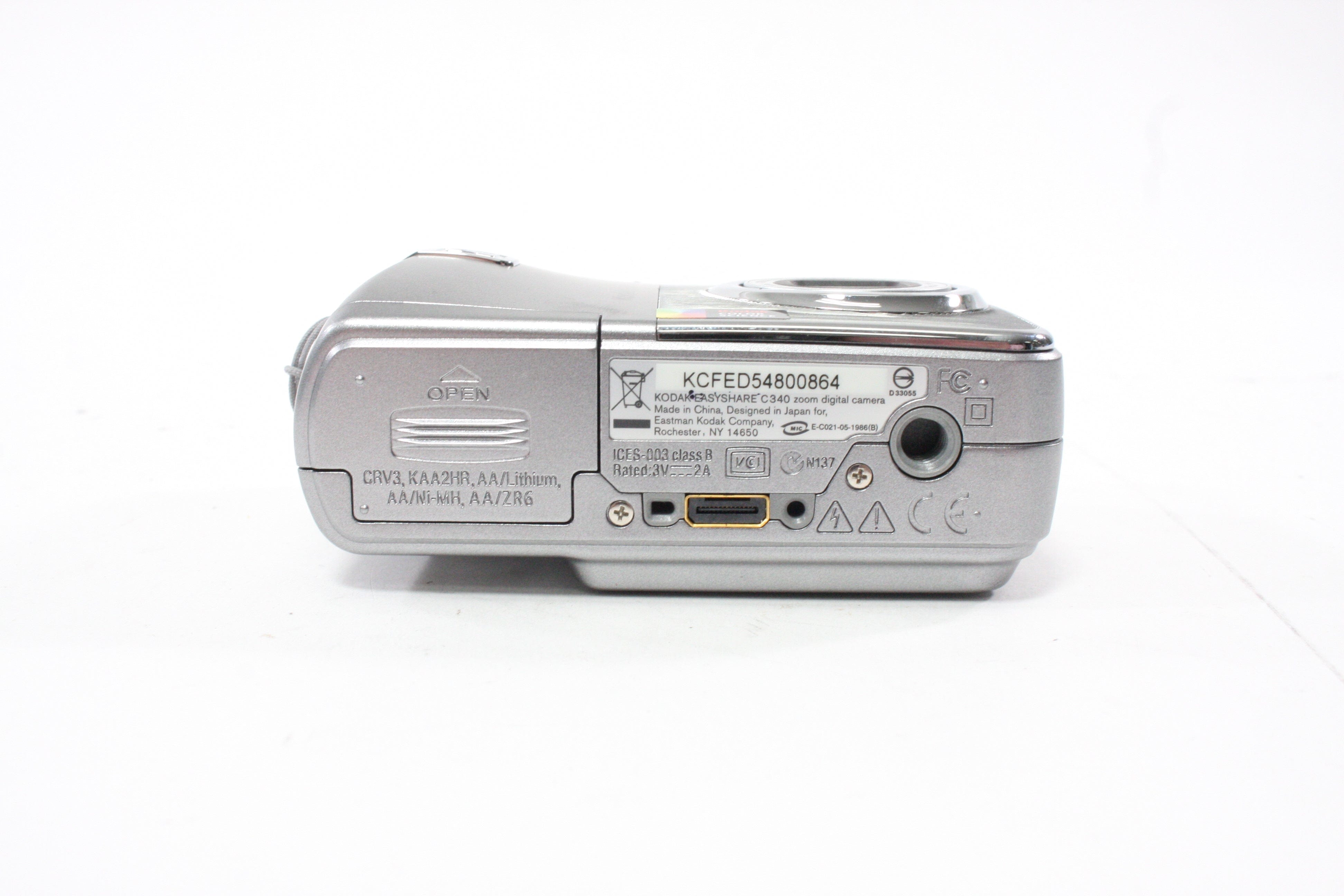Kodak Easyshare C340 Digital Point-and-Shoot Camera 3x Zoom 5.0mp