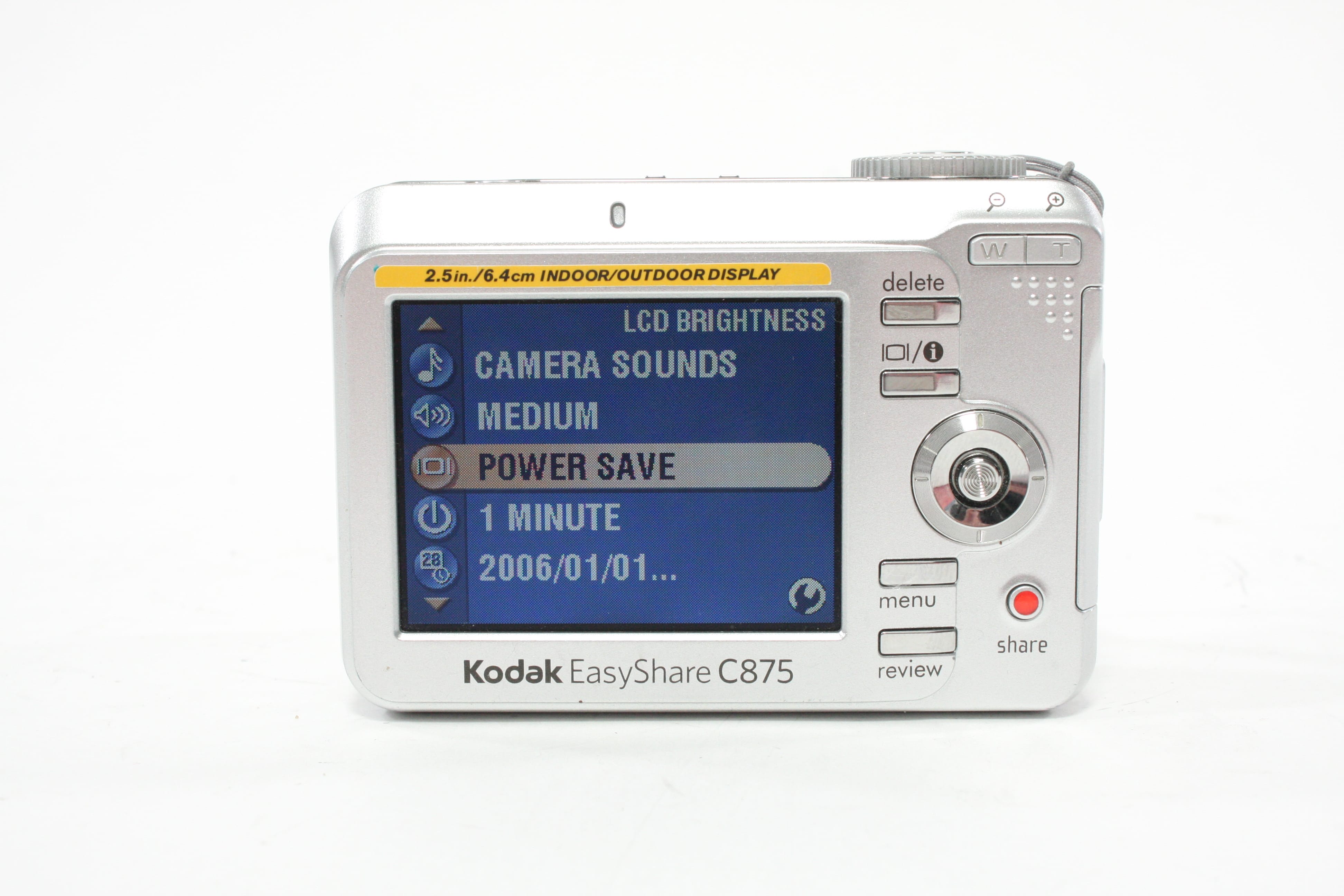 Kodak EasyShare C875 Digital Camera 5x Zoom 8.0mp, AS-IS