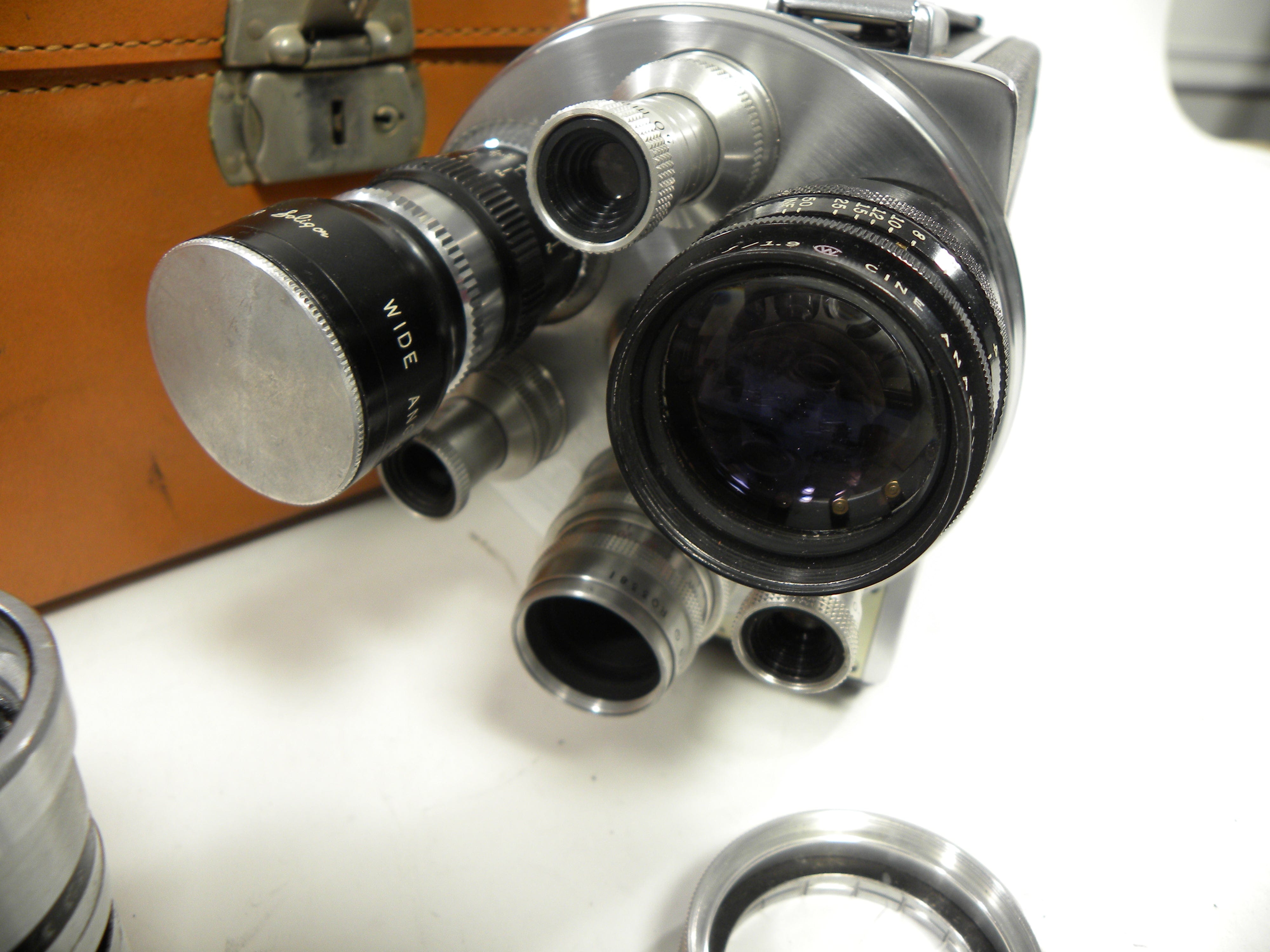 Kodak K-100 Turret 16mm Movie Camera