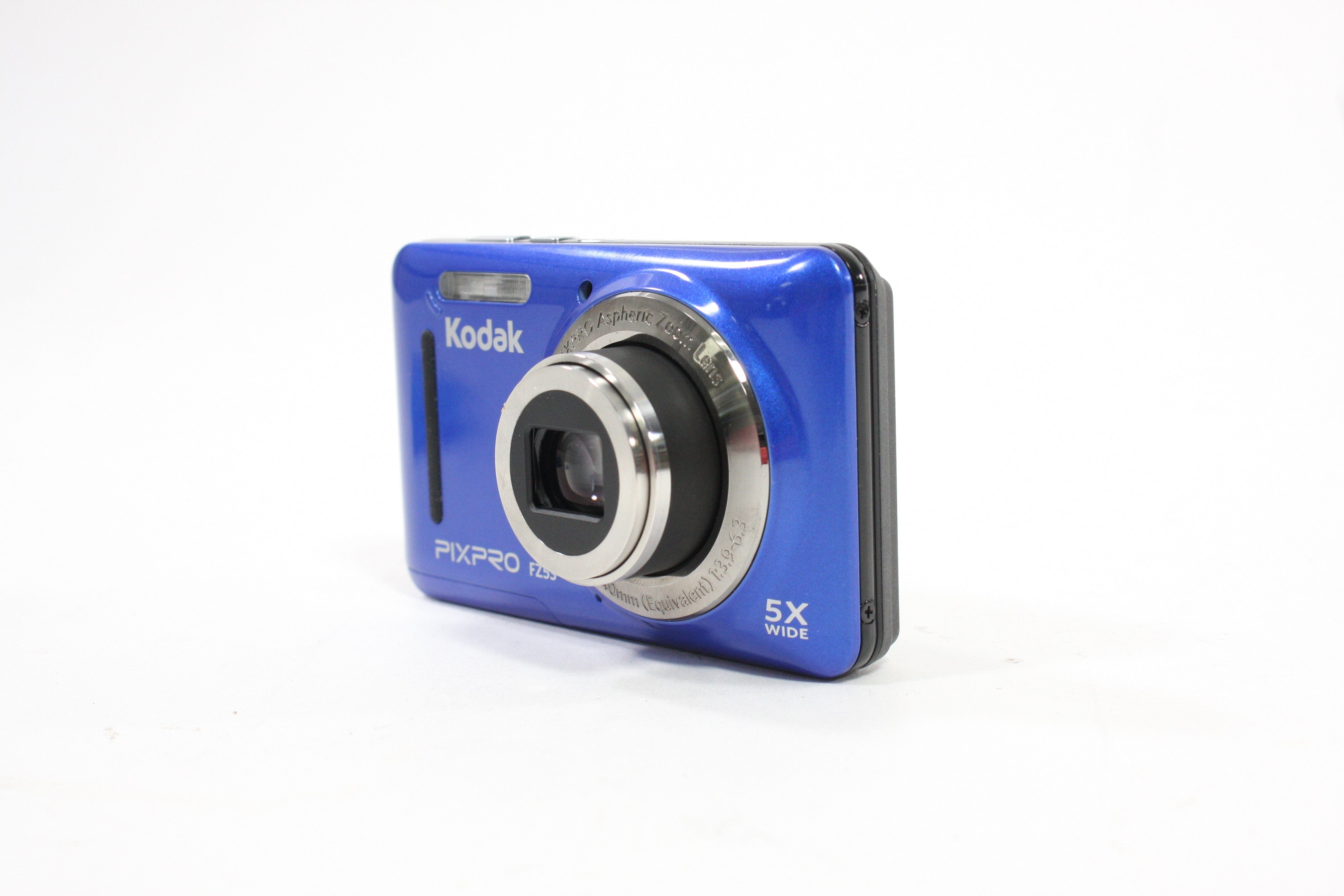 Kodak PixPro FZ53 Digital Point-and-Shoot 5x Zoom 16 mp (Blue)