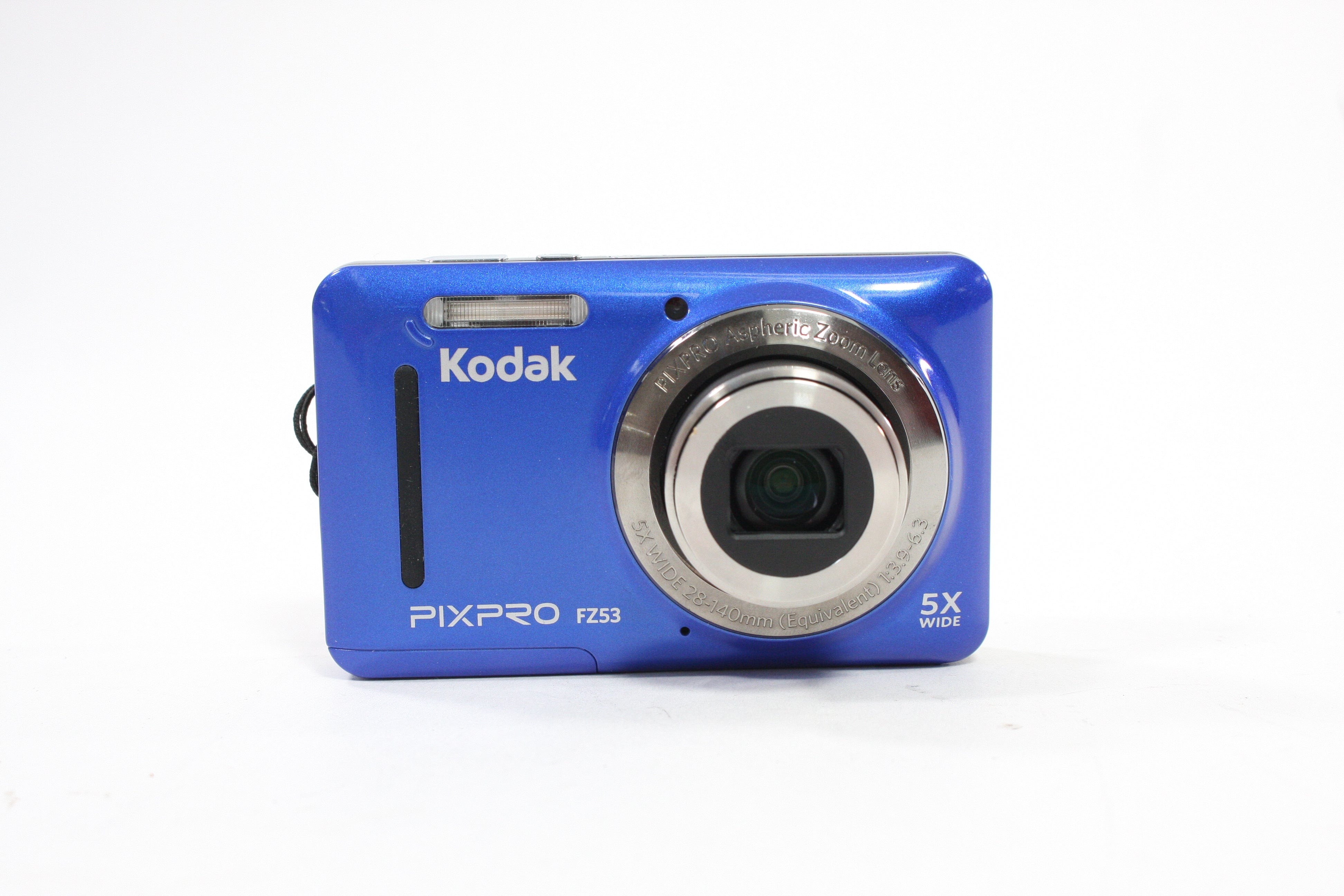 Kodak PixPro FZ53 Digital Point-and-Shoot 5x Zoom 16 mp (Blue)
