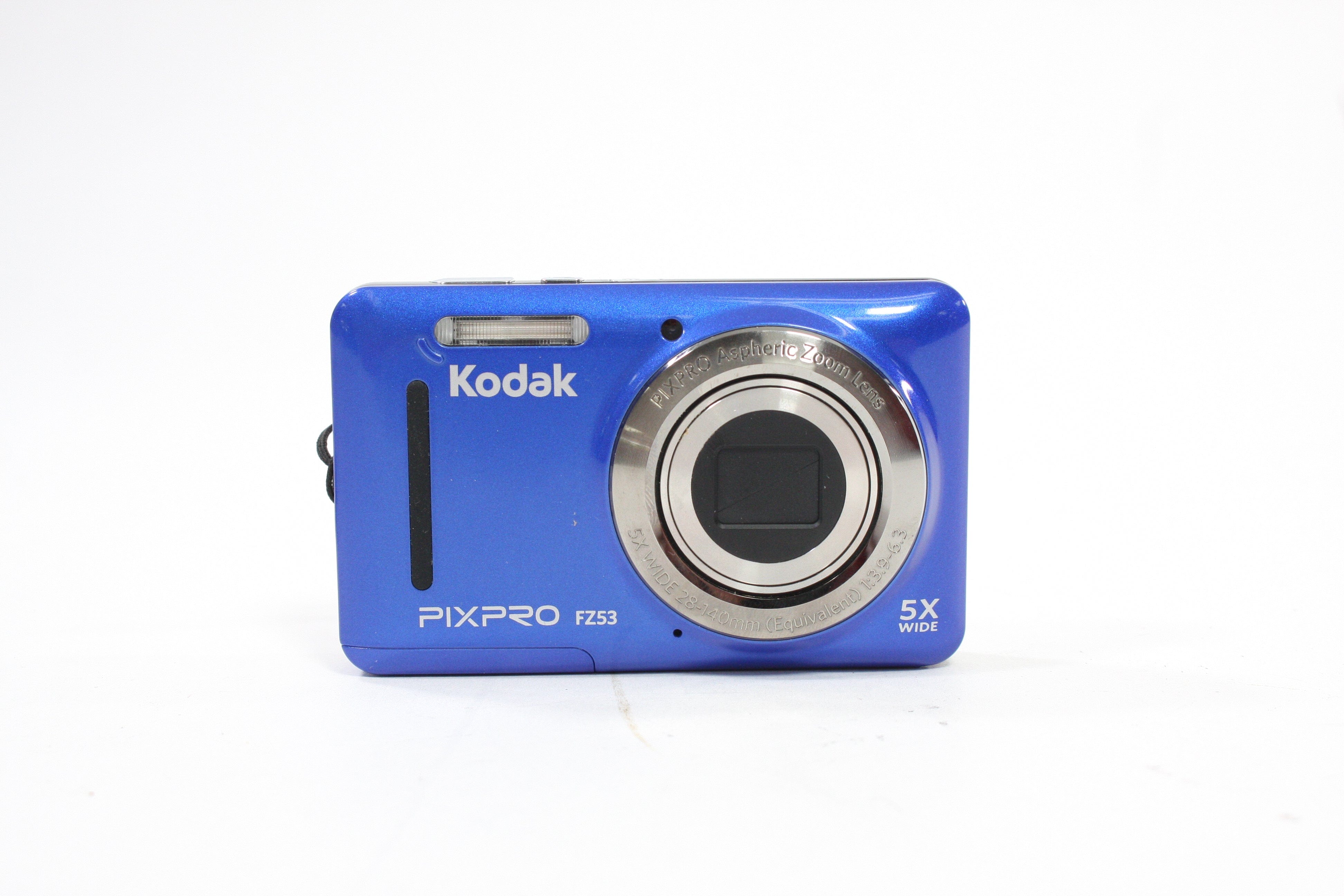 Kodak PixPro FZ53 Digital Point-and-Shoot 5x Zoom 16 mp (Blue)