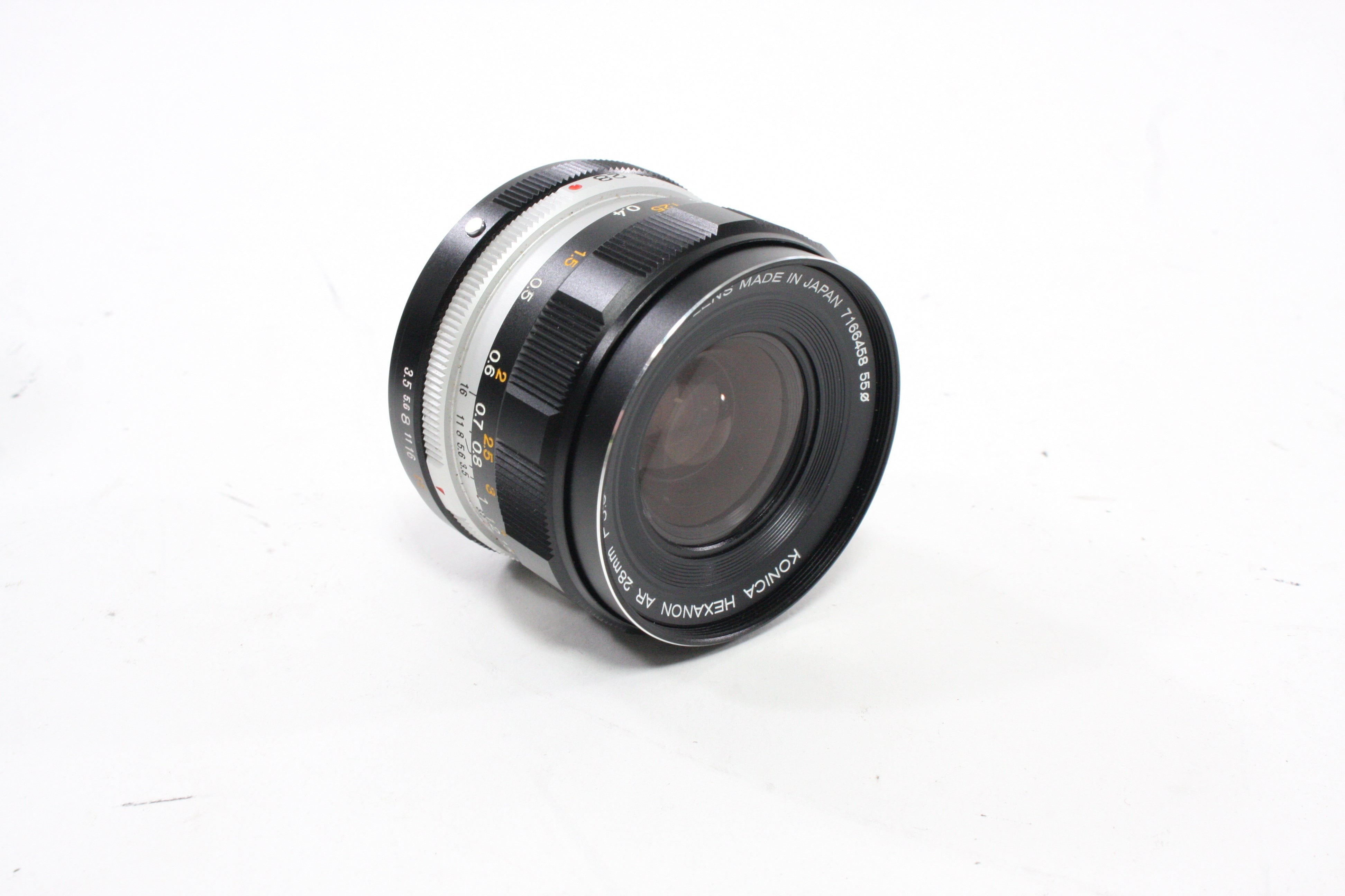 Konica 28mm f/3.5 Lens for Konica AR Mount