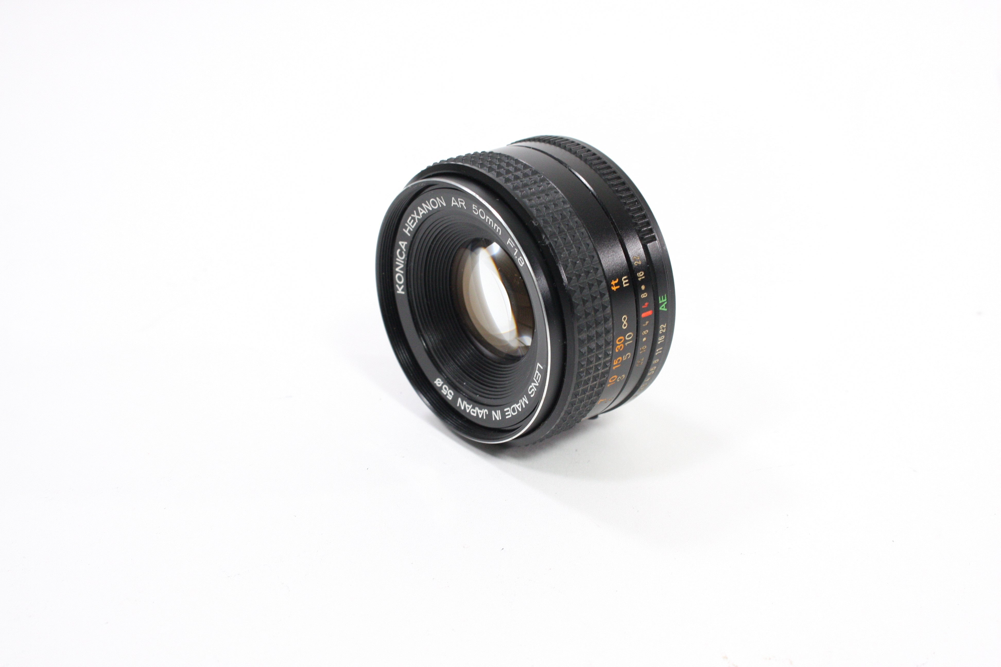 Konica 50mm f/1.8 Hexanon AR Lens for Konica AR Mount