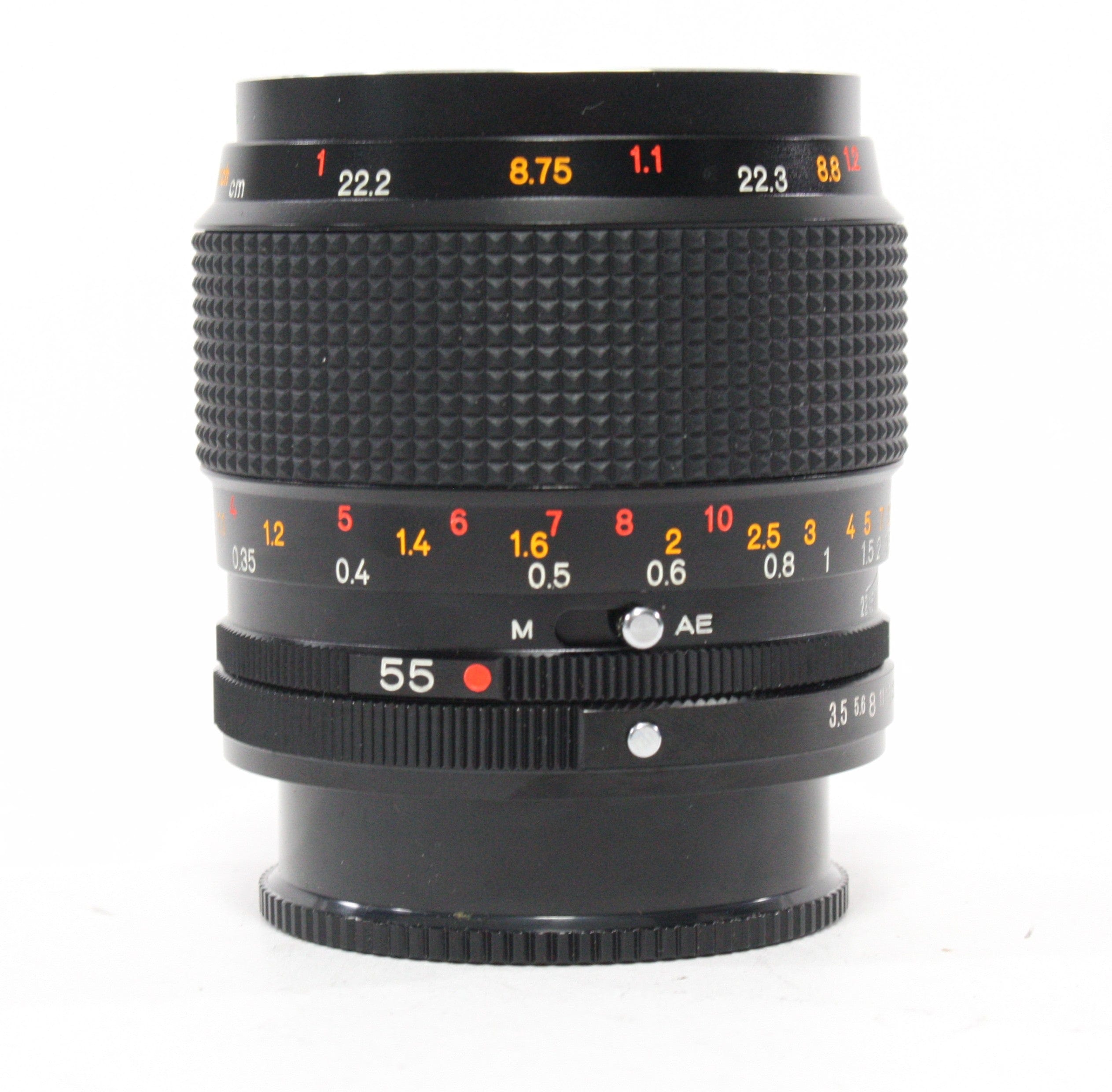 Konica 55mm f/3.5 Macro-Hexanon with Macro Adapter and Case for Konica AR Mount