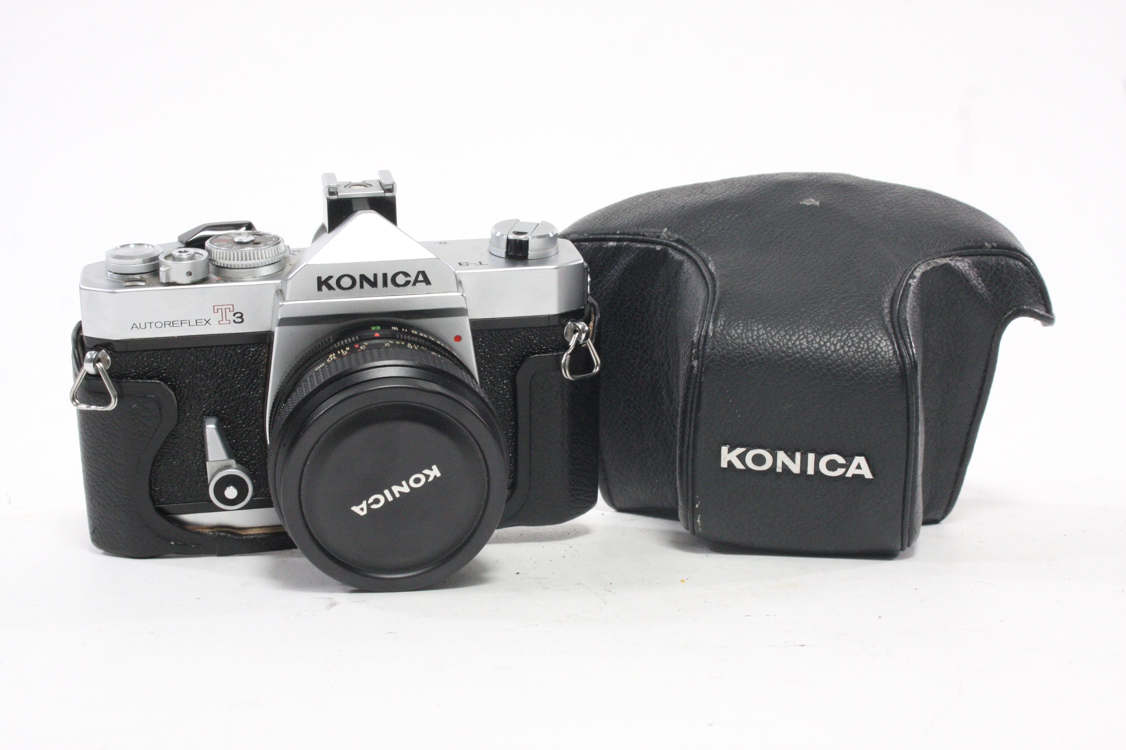Konica Autoreflex T3 35mm SLR Camera with 50mm f/1.4 Lens