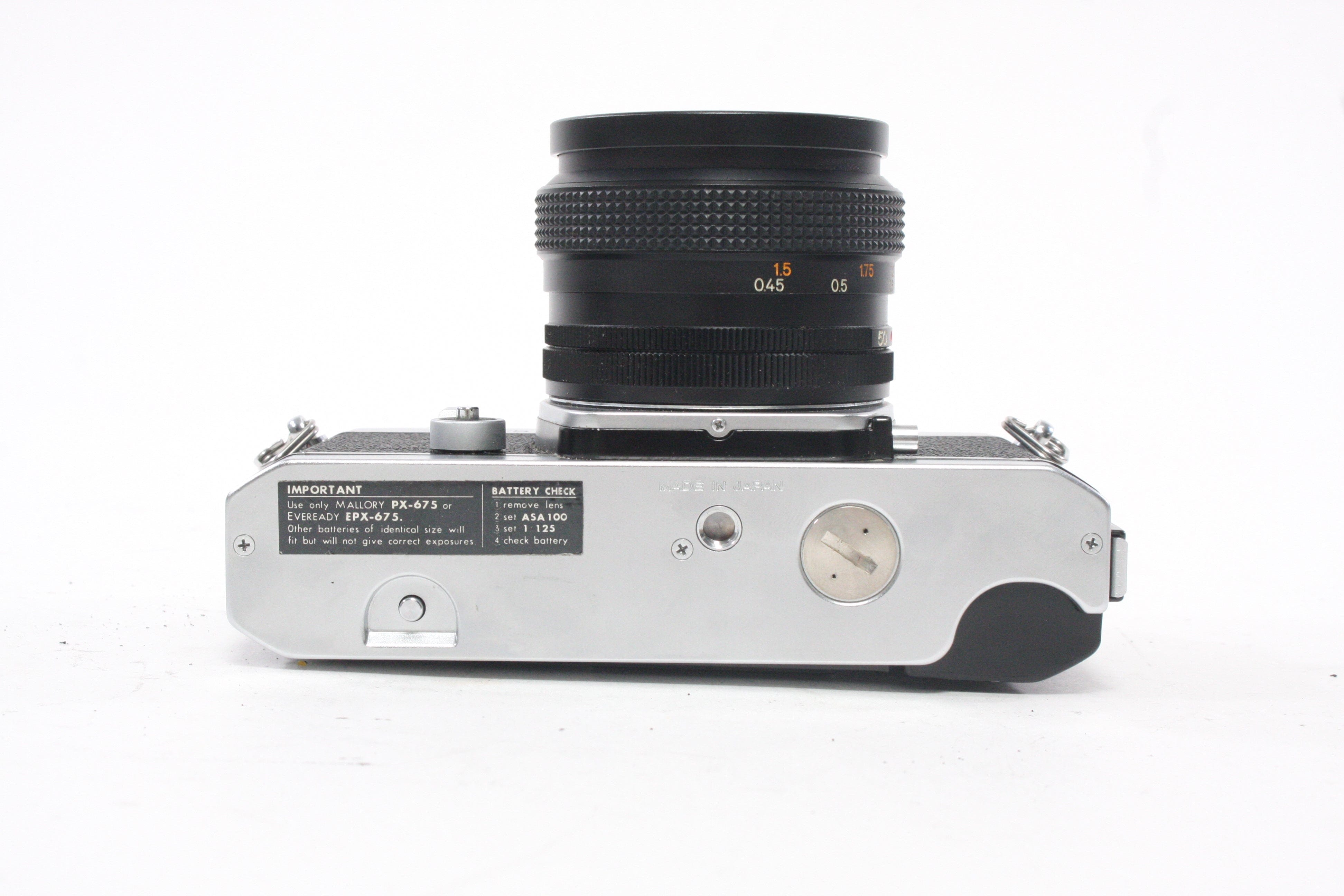 Konica Autoreflex T3 35mm SLR Camera with 50mm f/1.4 Lens