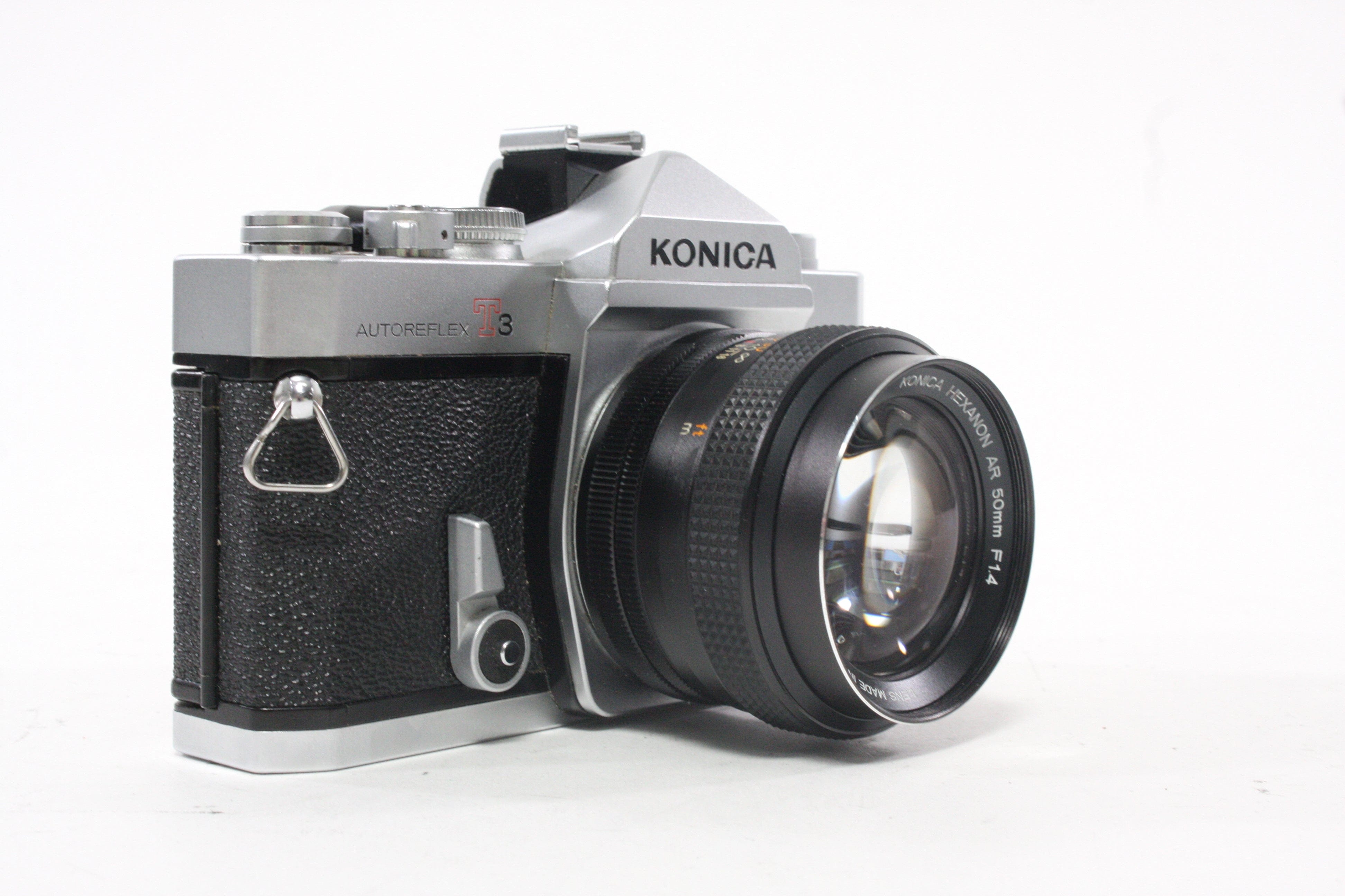Konica Autoreflex T3 35mm SLR Camera with 50mm f/1.4 Lens