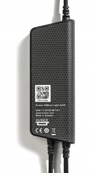 Kvaser USBcan Light 2xHS, Dual USB to CAN Bus Interface