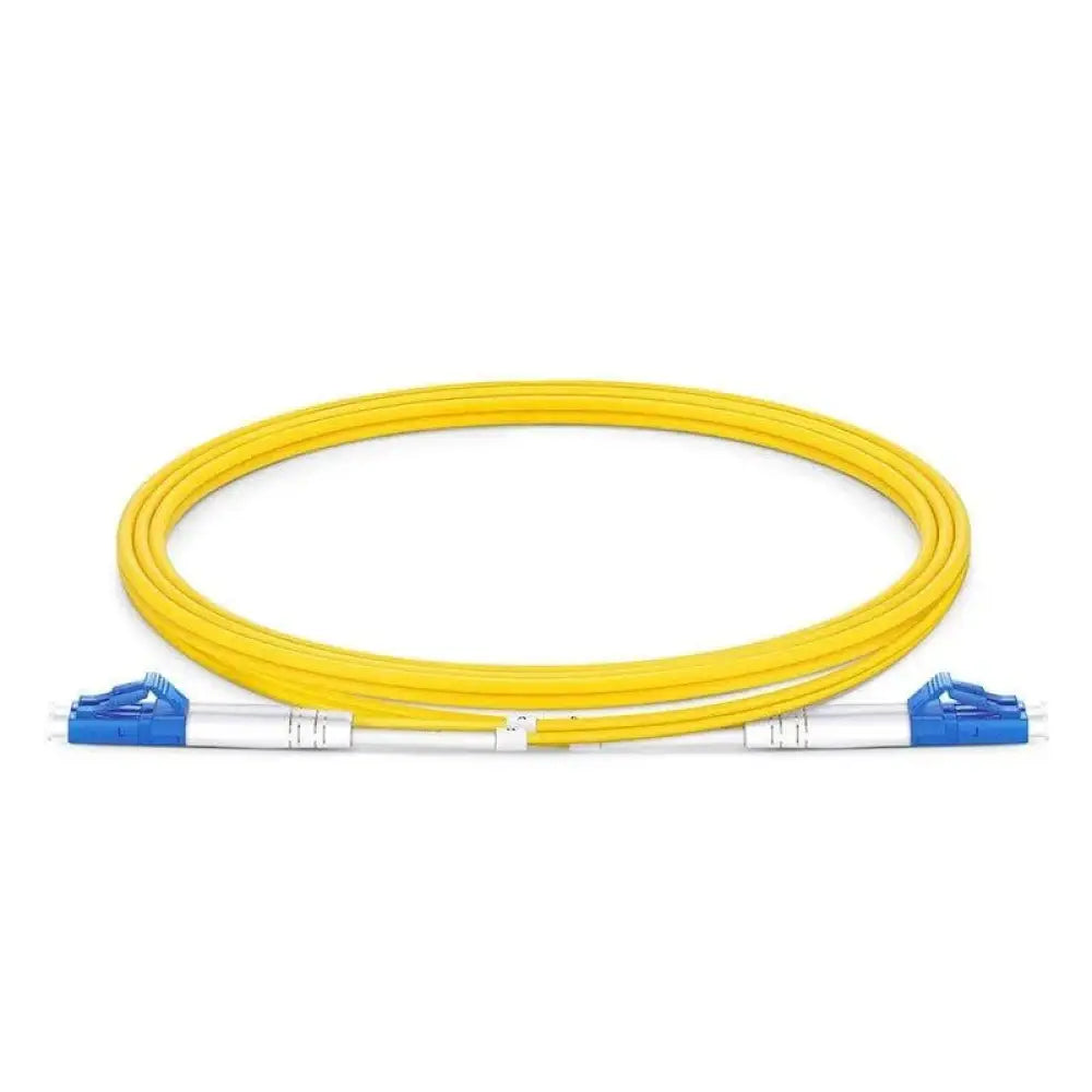 LC to LC Duplex Single Mode Fiber Optic Patch Cable 1M OS2 9/125 - FSD9LCLC2-01 - New