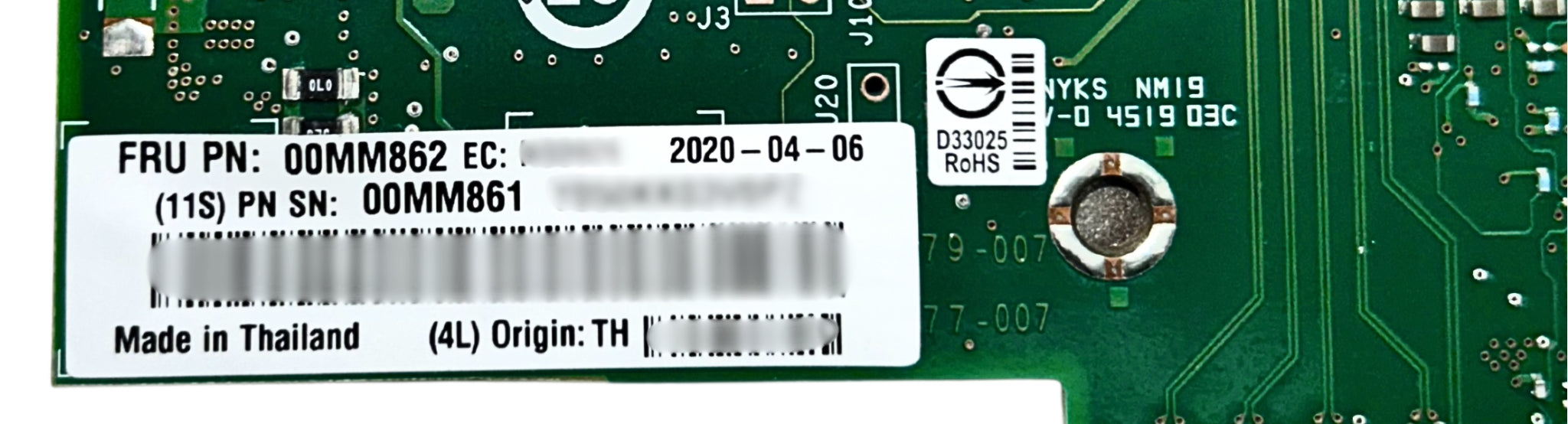 Lenovo 00MM862 X550-T2 10GBASE-T 2 PORT ADAPTER