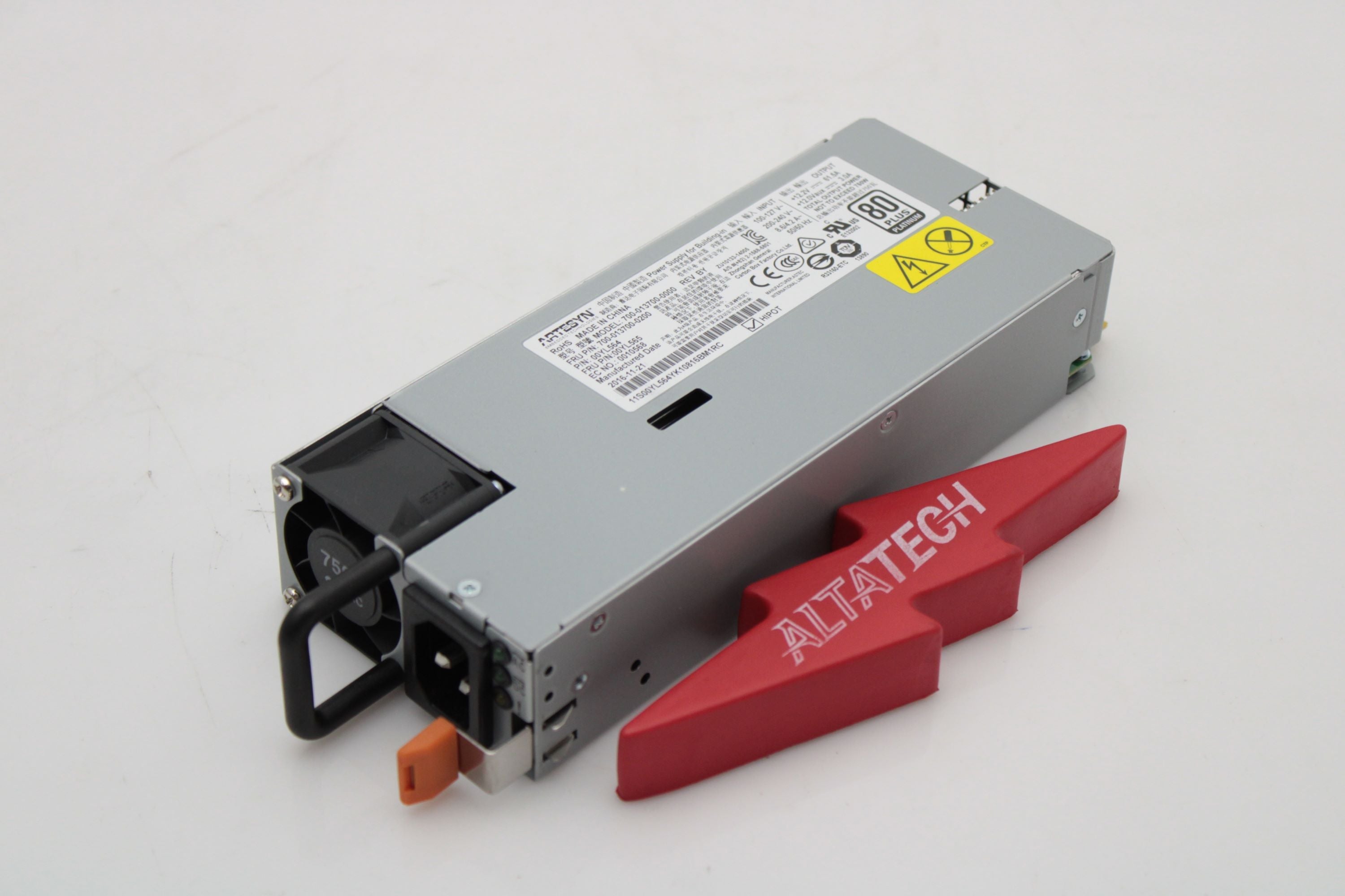 Lenovo 00YL564 750W HIGH EFFICIENCY POWER X3650 M5