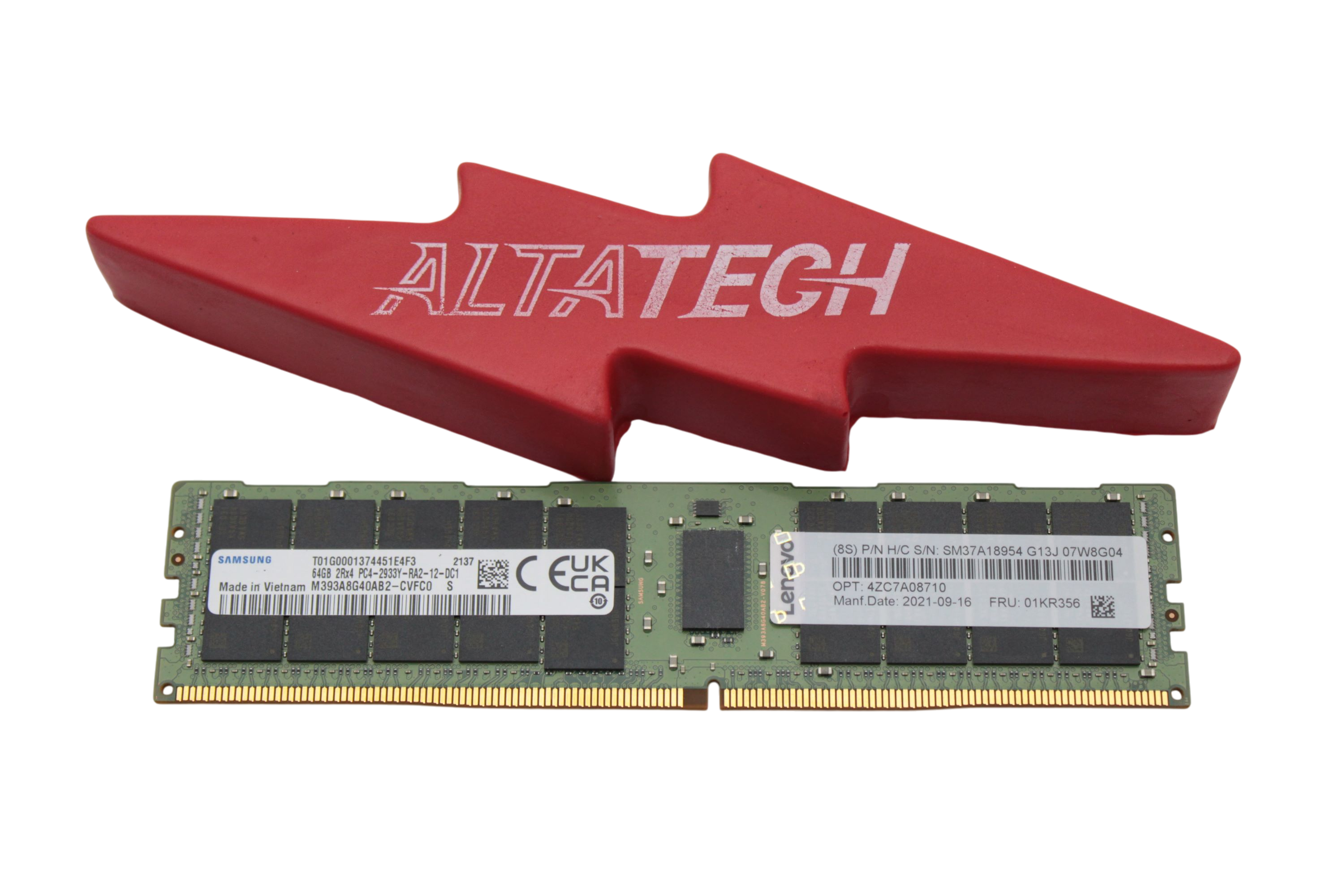 Lenovo 01KR356 64GB PC4-23400VR DDR4-2933 2RX4 ECC