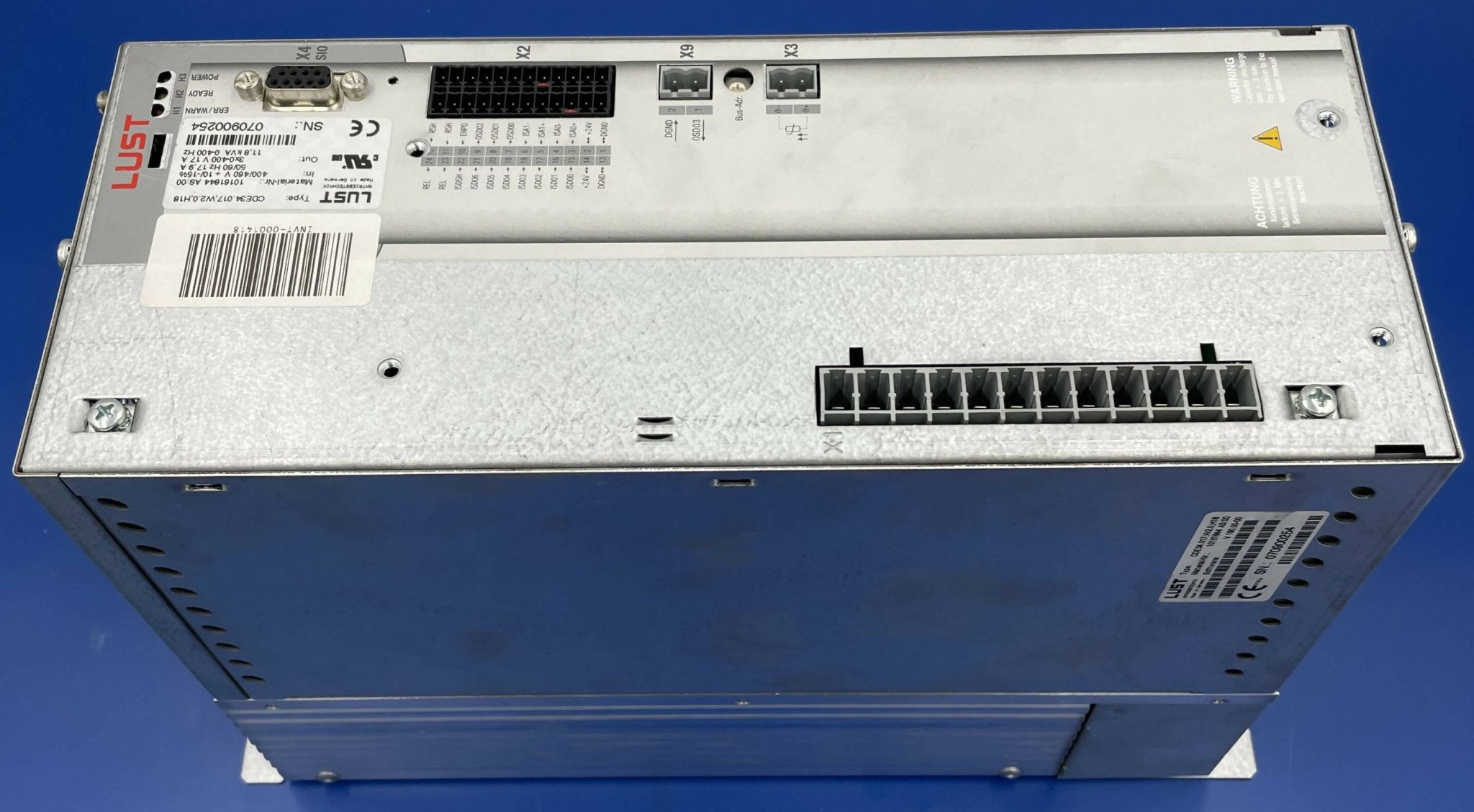 LUST SERVO CONTROLLER (SCR (10161844 SIEMENS/LUST