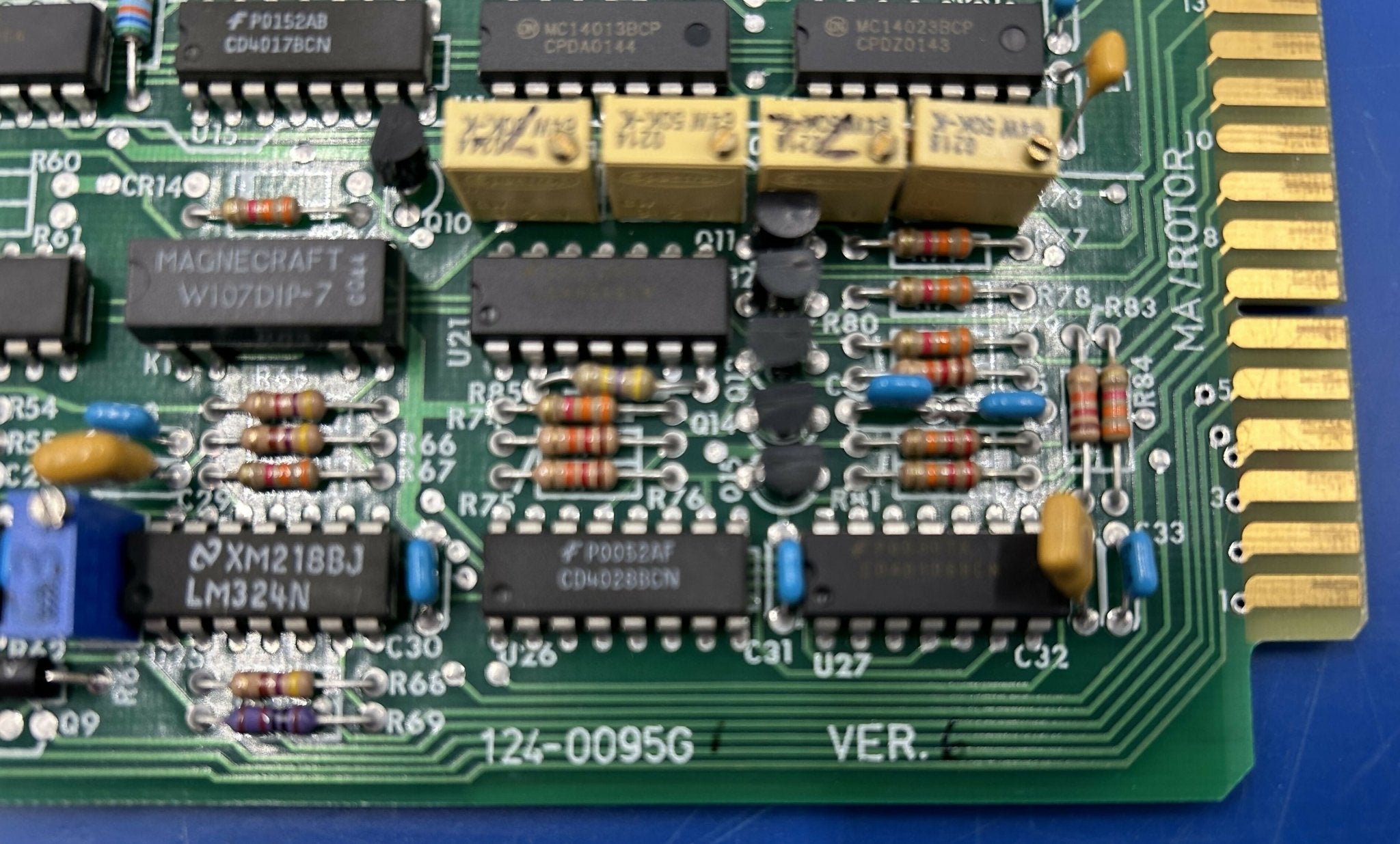 MA / ROTOR BOARD (124-0095 G1 VER 6 GENDEX/DEL MEDICAL