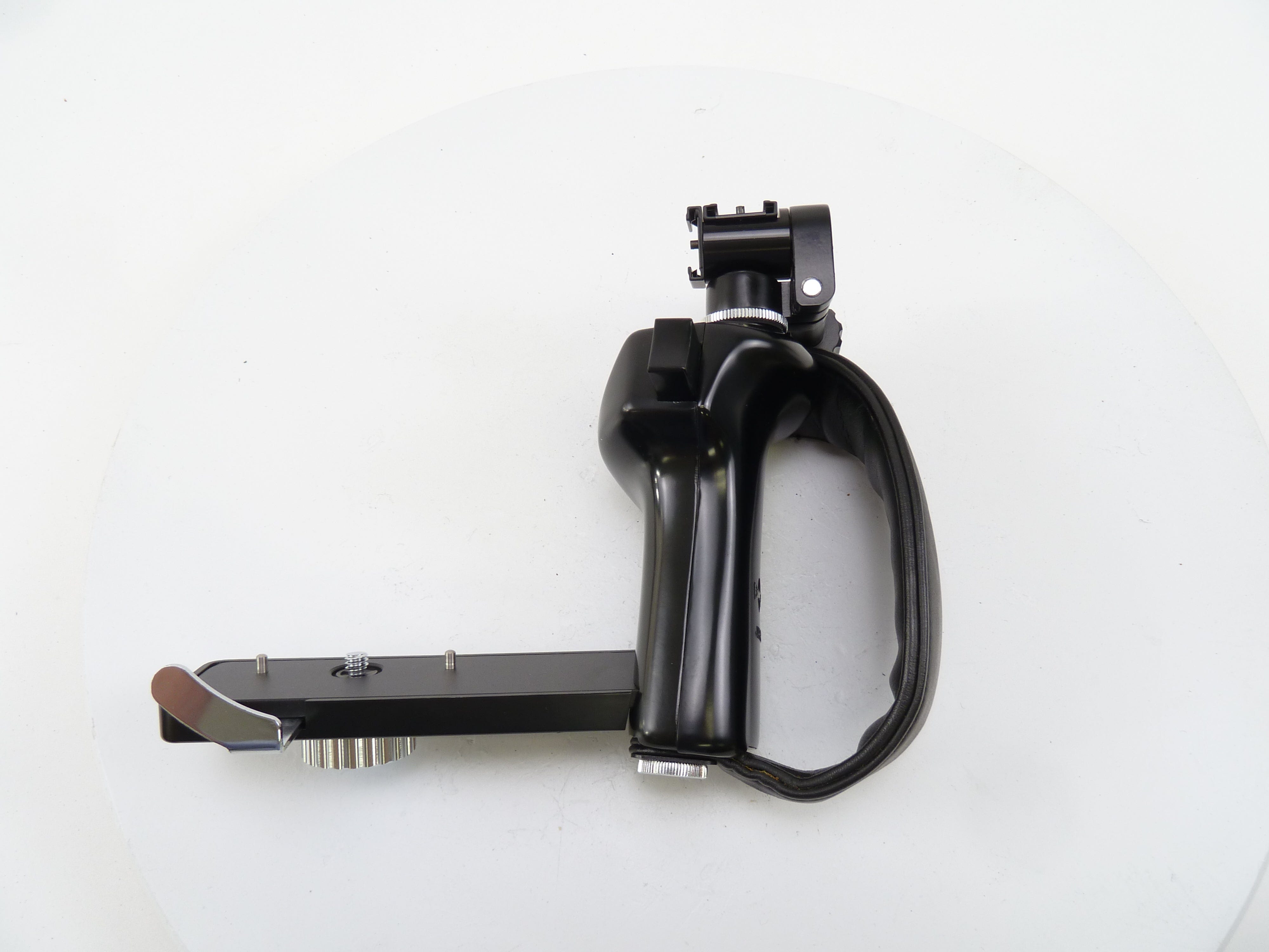 Mamiya 645 Left Hand Grip with Cold Shoe Adapter